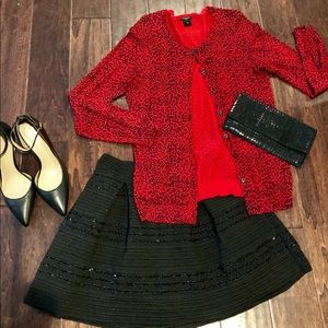 {Ann Taylor} Cheetah Sweater